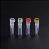 Cryonvial 2ml قابل للعكس يمكن عكسها البلاستيك Cryovials قارورة المبردة